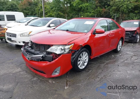 2012 Toyota Camry Xle V6 z USA, uszkodzony, nr VIN 4T1BK1FK8CU506797